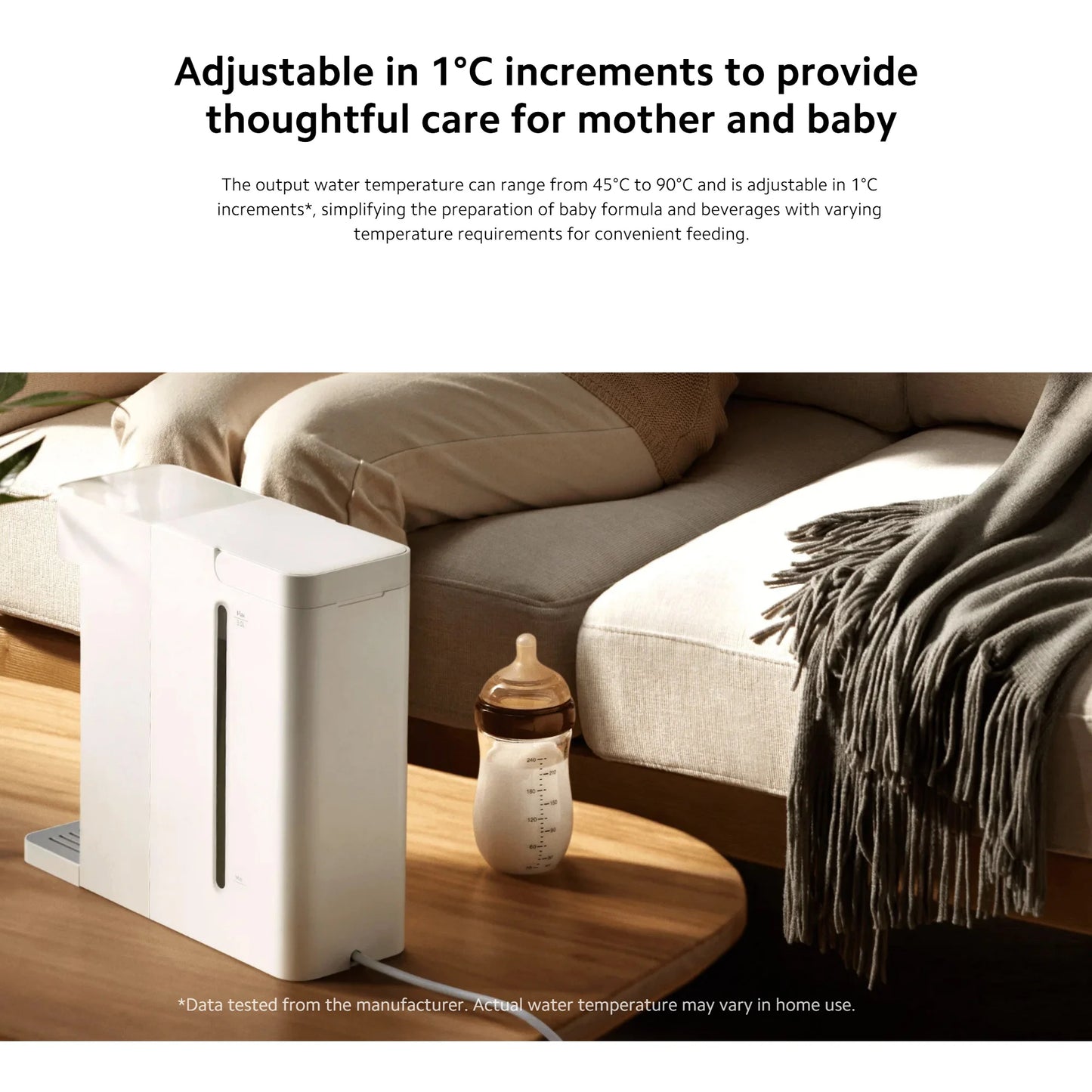 Xiaomi Instant White Hot Filtered Water Dispenser Countertop 4 Tem. Levels  ✨