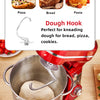 BioloMix Stand Mixer 1200W 6LElectric Kitchen QuietFood Mixer Premium ALL IN ONE