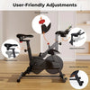 Exercise Bike Indoor Cycling Home Gym Workout Cardio Fitness LCD Monitor Black ✨