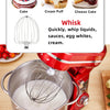 BioloMix Stand Mixer 1200W 6LElectric Kitchen QuietFood Mixer Premium ALL IN ONE