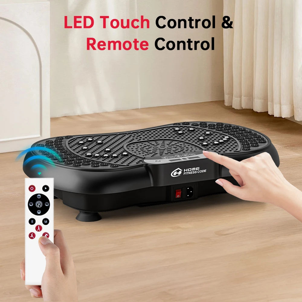 Power Vibration Plate Vibrating Machine Platform Exercise Body Shaker Massager ✨