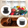 Portable Wireless Espresso Coffee Maker 3-in-1 Travel Machine for Car & Home Bag