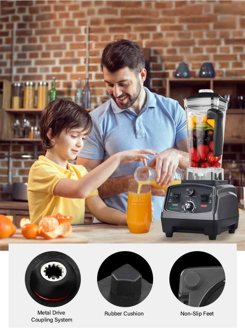 Food Blender Soup Maker Heavy Duty Smart Cooking Blender Commercial Juicer Mixer