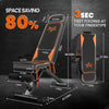Foldable Weight Bench Adjustable Strength Training Full Body Workout Incline Gym