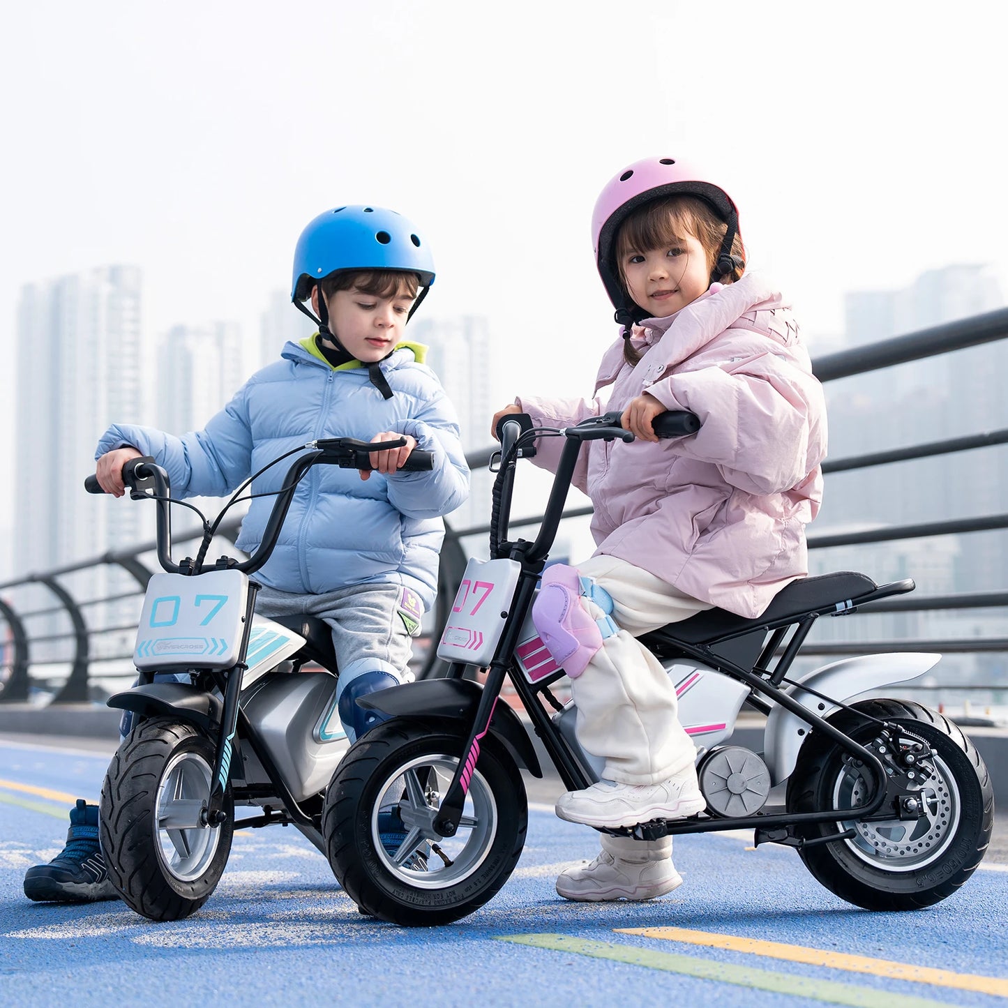 EverCross 24V Kids Electric Motorbike Twist Grip Throttle 11" Wheels Best Gift ✨