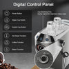 BIOLOMIX Espresso Machine With Milk Frother for Ground Coffee 1.1L Capacity 1100W