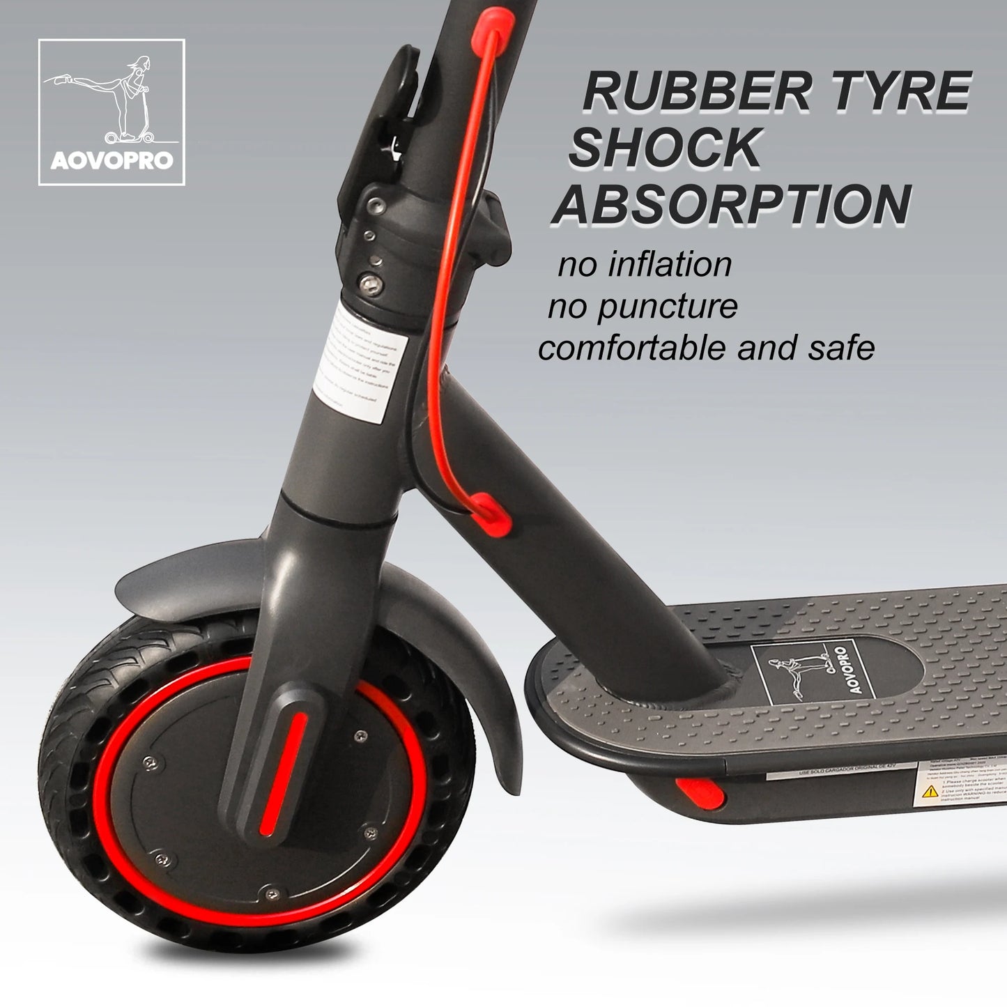Ladped LP60 Adult Electric Scooter, 8.5" Solid Tires 25KM/H Commuting Scooter ✨✨