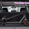 Ladped LP60 Adult Electric Scooter, 8.5" Solid Tires 25KM/H Commuting Scooter ✨✨