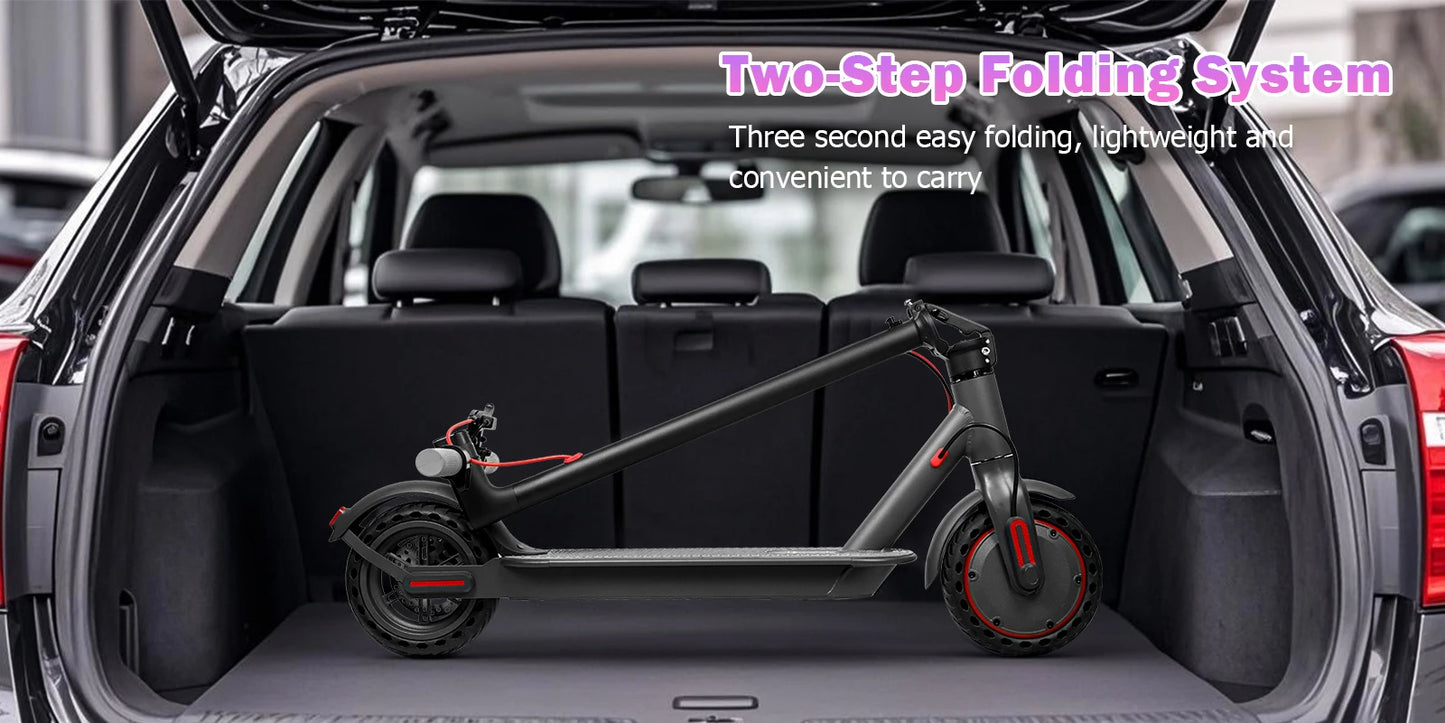 Ladped LP60 Adult Electric Scooter, 8.5" Solid Tires 25KM/H Commuting Scooter ✨✨