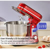 BioloMix Stand Mixer 1200W 6LElectric Kitchen QuietFood Mixer Premium ALL IN ONE