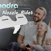 Bidet Toilet Seat Attachment | Ultra-Thin DIY Sprayer | SAMODRA BRAND | UK