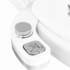 Bidet Toilet Seat Attachment Self Cleaning Dual Nozzle Bathroom Water Spray ✨