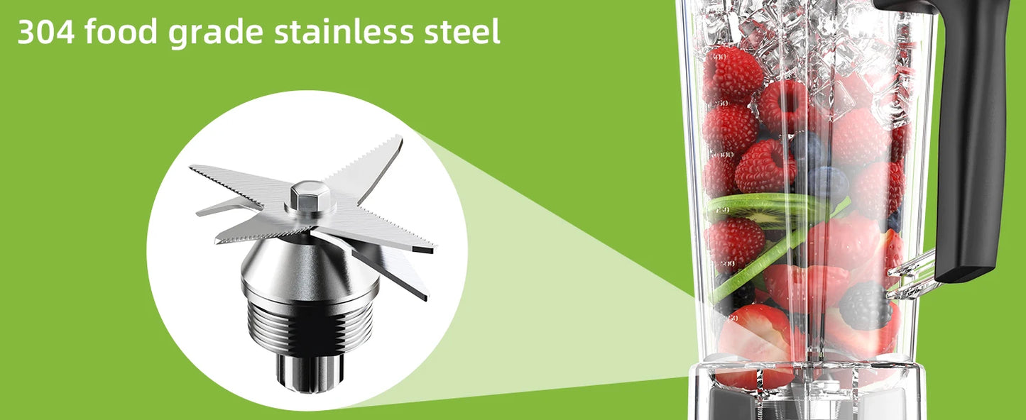 Food Blender Soup Maker Heavy Duty Smart Cooking Blender Commercial Juicer Mixer