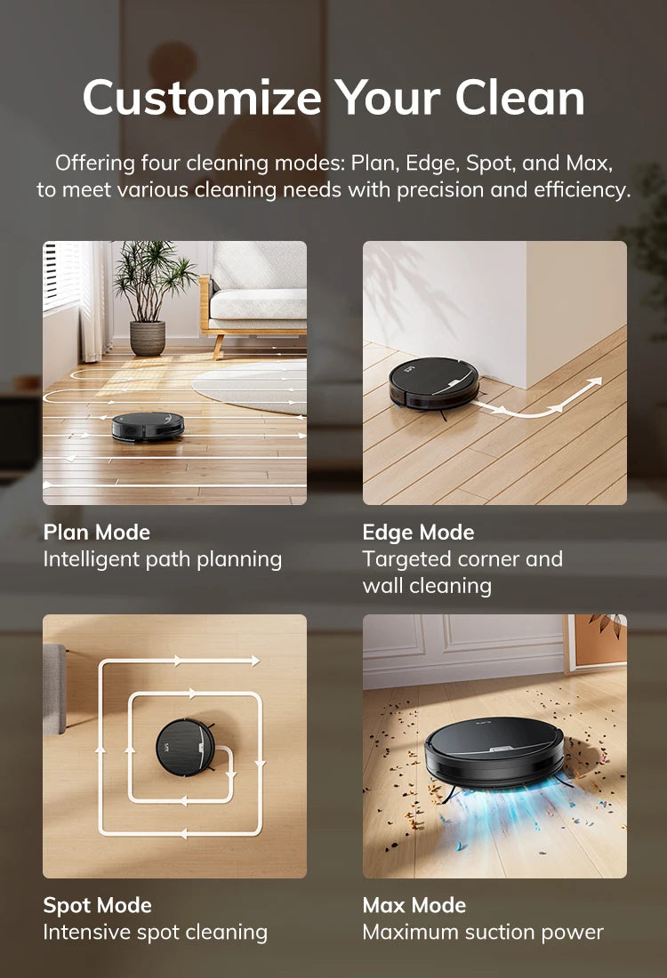 ILIFE V9 PRO 2-in-1 Robot Vacuum & Mop Self-Emptying 3000Pa Strong Suction, App✨