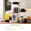 1300W Blender Smoothie Maker Ice Crusher Mixer Milk Shake Fruit Juicer Vegetable