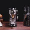 BIOLOMIX Espresso Machine With Milk Frother for Ground Coffee 1.1L Capacity 1100W